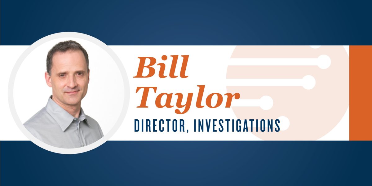 Bill Taylor Directeur des enquêtes, Bill Taylor, Directeur des enquêtes, Directeur, Enquêtes